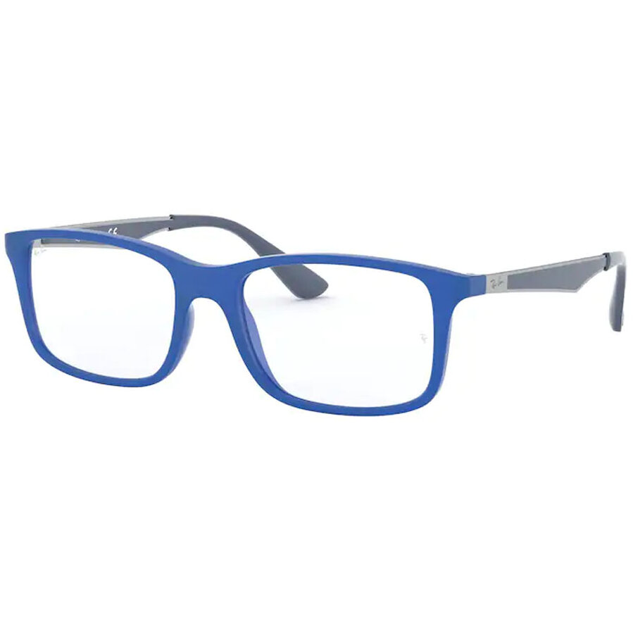 Rame ochelari de vedere copii Ray-Ban RY1570 3655 Patrate Albastre originali cu rama de Plastic cu comanda online