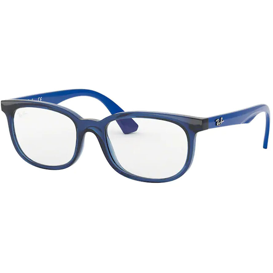 Rame ochelari de vedere copii Ray-Ban RY1584 3686 Ovale Albastre originali cu rama de Plastic cu comanda online