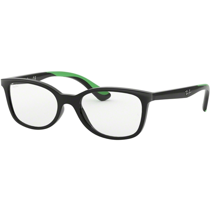 Rame ochelari de vedere copii Ray-Ban RY1586 3773 Patrate Negre originali cu rama de Plastic cu comanda online