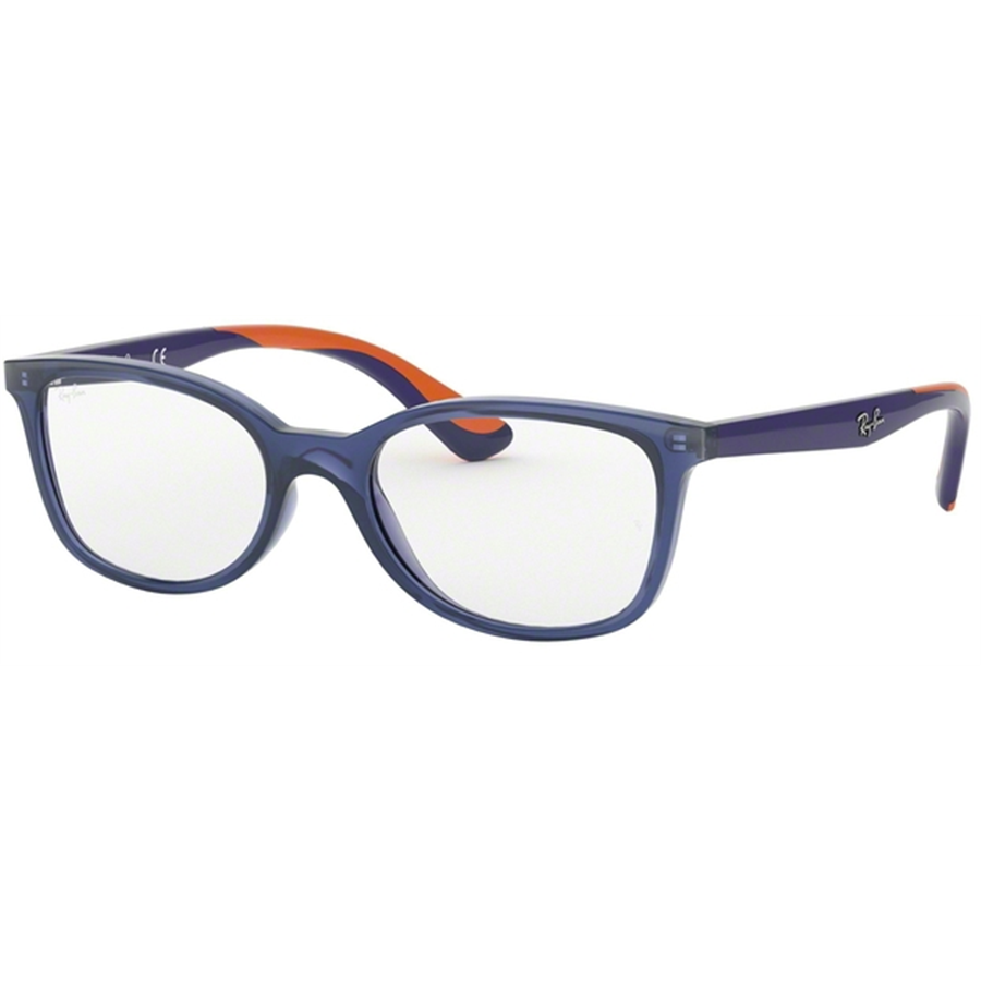 Rame ochelari de vedere copii Ray-Ban RY1586 3775 Patrate Albastre originali cu rama de Plastic cu comanda online
