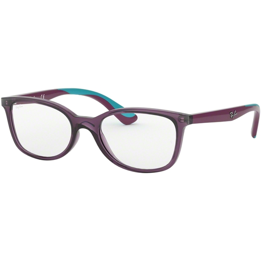Rame ochelari de vedere copii Ray-Ban RY1586 3776 Patrate Violet originali cu rama de Plastic cu comanda online