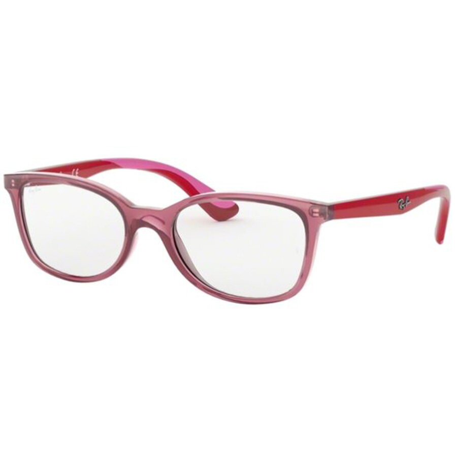 Rame ochelari de vedere copii Ray-Ban RY1586 3777 Rectangulare Rosii originali cu rama de Plastic cu comanda online