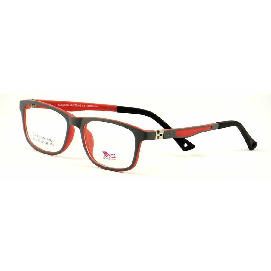 Rame ochelari de vedere copii Success XS 7505 C4 Rectangulare Gri originali cu rama de Plastic cu comanda online