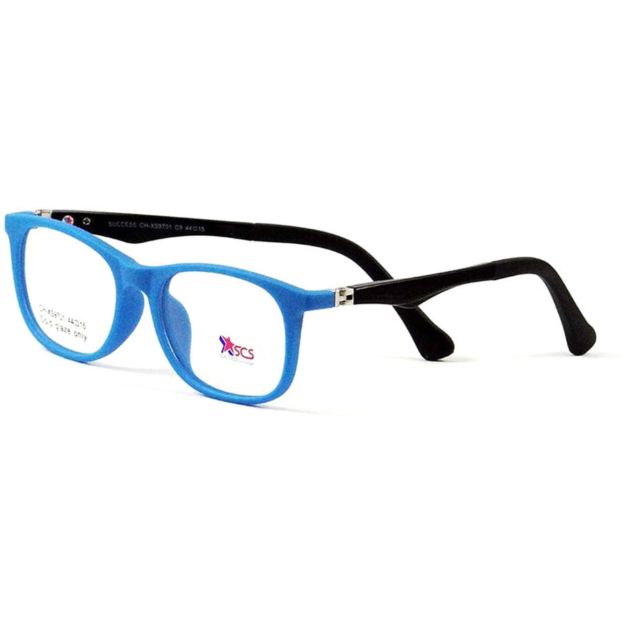 Rame ochelari de vedere copii Success XS 9701 C9 Rectangulare Albastre originali cu rama de Plastic cu comanda online