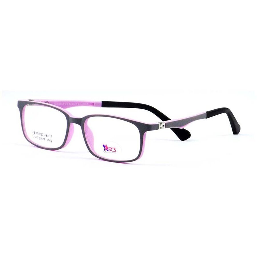 Rame ochelari de vedere copii Success XS 9722 C4 Rectangulare Mov originali cu rama de Plastic cu comanda online