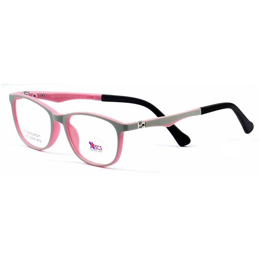 Rame ochelari de vedere copii Success XS 9726 C4 Rectangulare Gri originali cu rama de Plastic cu comanda online
