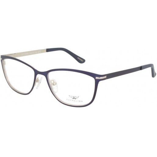 Rame ochelari de vedere dama Avanglion 11455 B Albastre Cat-eye originale din Metal cu comanda online
