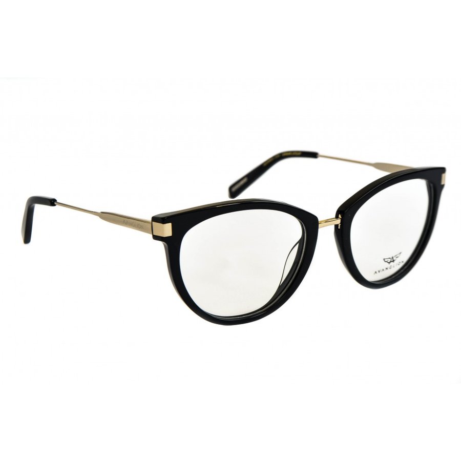 Rame ochelari de vedere dama Avanglion 11716 Negre Cat-eye originale din Plastic cu comanda online