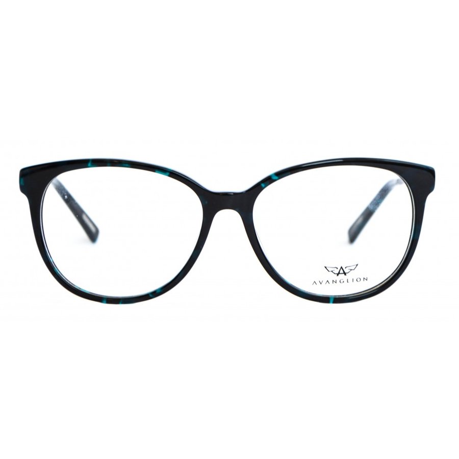 Rame ochelari de vedere dama Avanglion 11722 Negre Rectangulare originale din Plastic cu comanda online