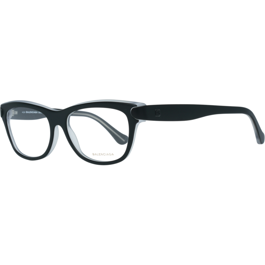 Rame ochelari de vedere dama Balenciaga BA5025 003 Rectangulare Negre originale din Plastic cu comanda online