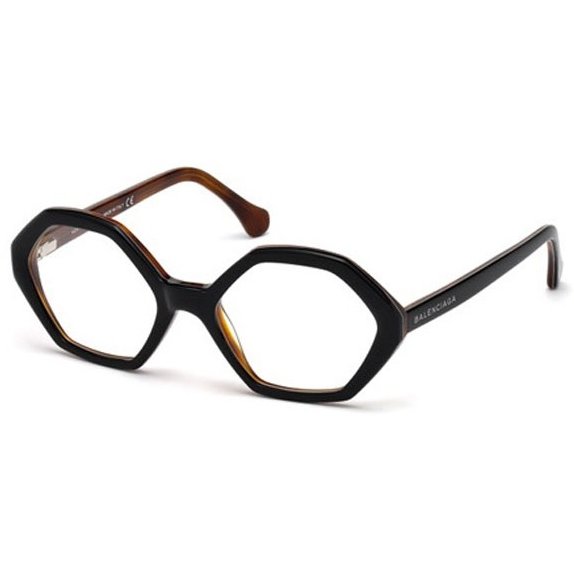 Rame ochelari de vedere dama Balenciaga BA5030-F 005 Cat-eye Maro originale din Plastic cu comanda online