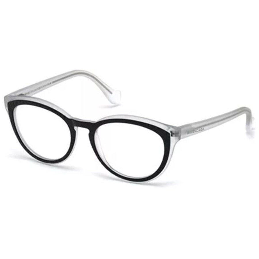 Rame ochelari de vedere dama Balenciaga BA5031 003 Rotunde Negre originale din Plastic cu comanda online