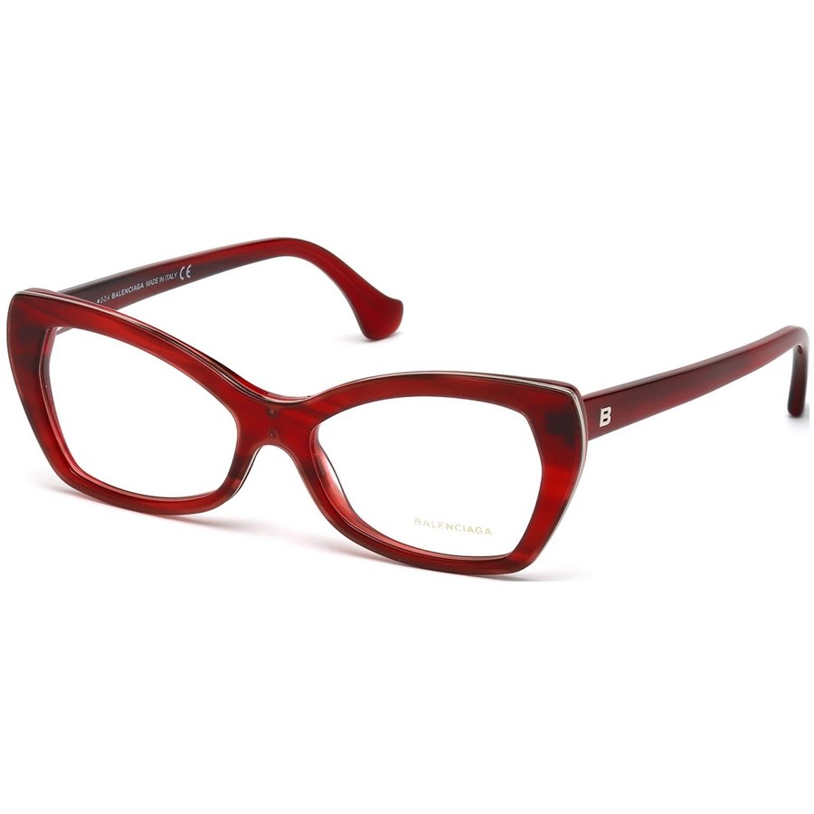 Rame ochelari de vedere dama Balenciaga BA5045 068 Ovale Visinii originale din Plastic cu comanda online