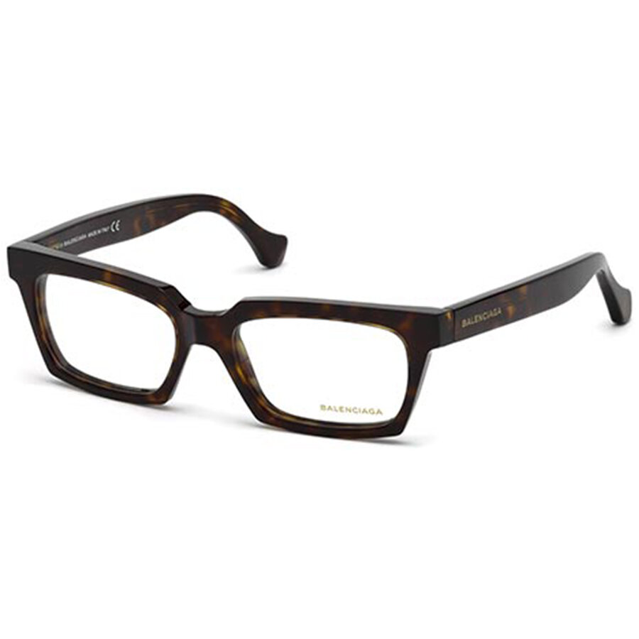 Rame ochelari de vedere dama Balenciaga BA5072 052 Rectangulare Havana originale din Plastic cu comanda online