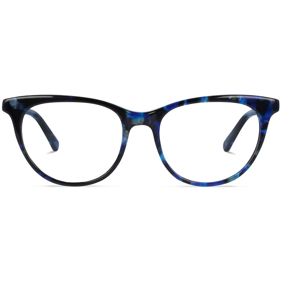 Rame ochelari de vedere dama Battatura Francesca B301 Albastre-Havana Cat-eye originale din Acetat cu comanda online