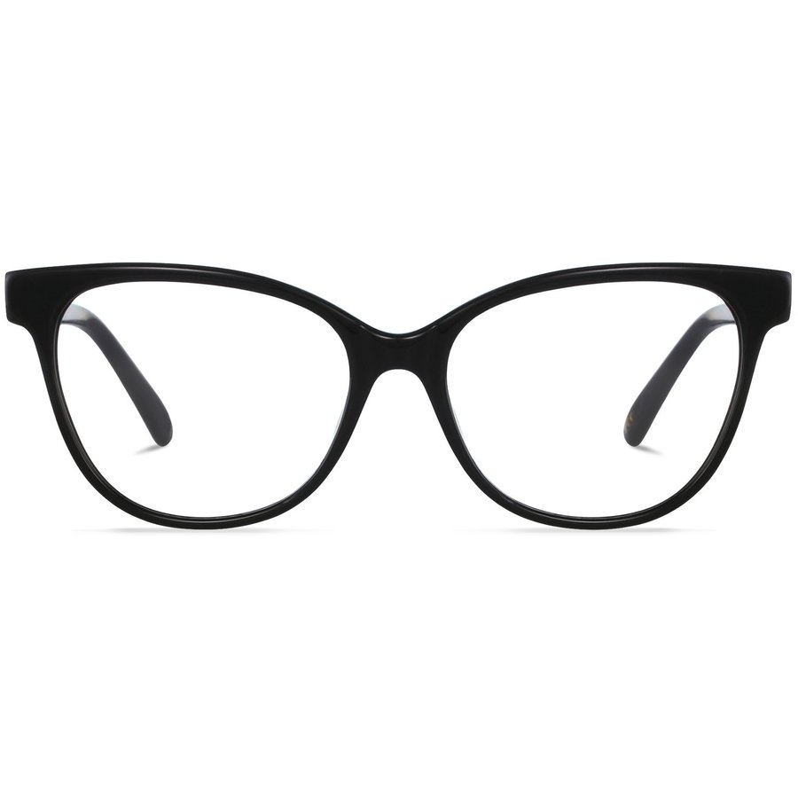 Rame ochelari de vedere dama Battatura Madonna B195 Negre Cat-eye originale din Acetat cu comanda online