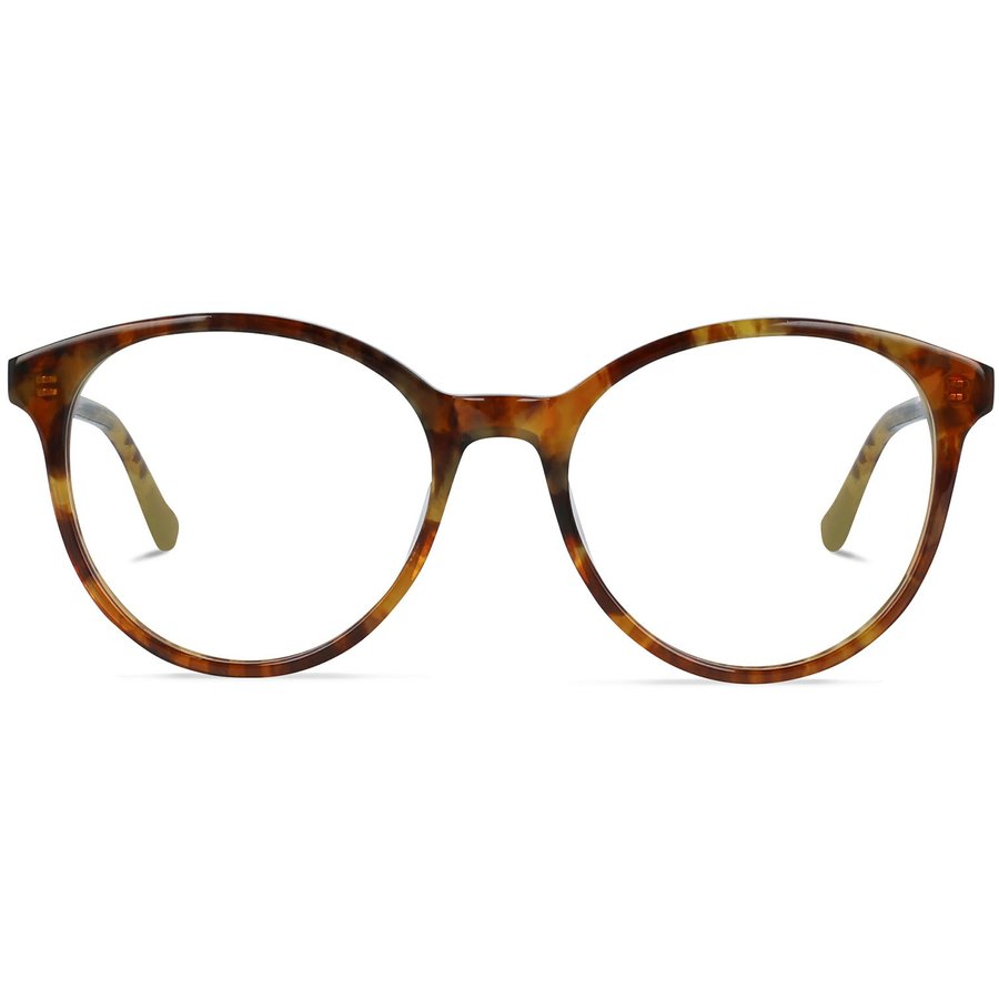 Rame ochelari de vedere dama Battatura Stella B269 Maro-Havana Rotunde originale din Acetat cu comanda online