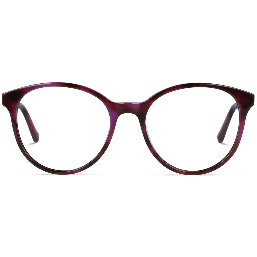 Rame ochelari de vedere dama Battatura Stella B272 Mov Rotunde originale din Acetat cu comanda online