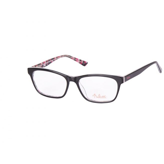 Rame ochelari de vedere dama Belutti BDP0125 C1 Negre Rectangulare originale din Acetat cu comanda online
