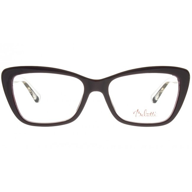 Rame ochelari de vedere dama Belutti BLP0041 C1 Cat-eye Maro-Roz originale din Plastic cu comanda online