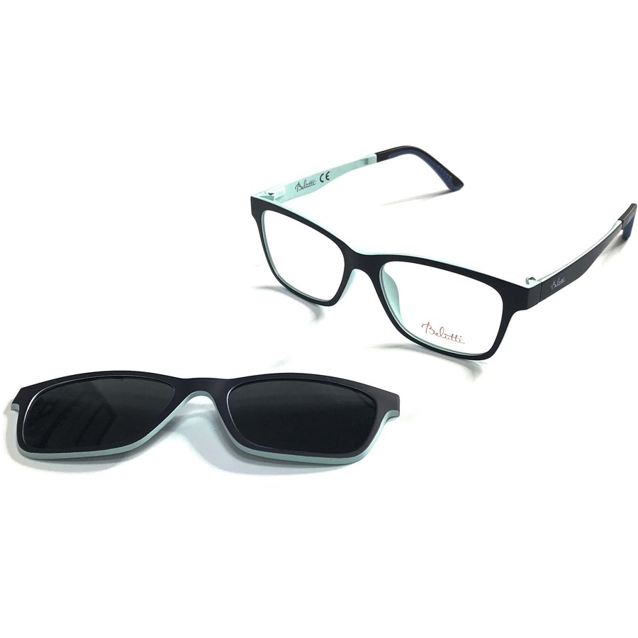 Rame ochelari de vedere dama Belutti CLIP-ON BVP008 C2 Clip-on Albastre originale din Plastic cu comanda online