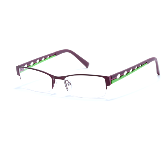 Rame ochelari de vedere dama Belutti M101 C2 Rectangulare Mov originale din Metal cu comanda online
