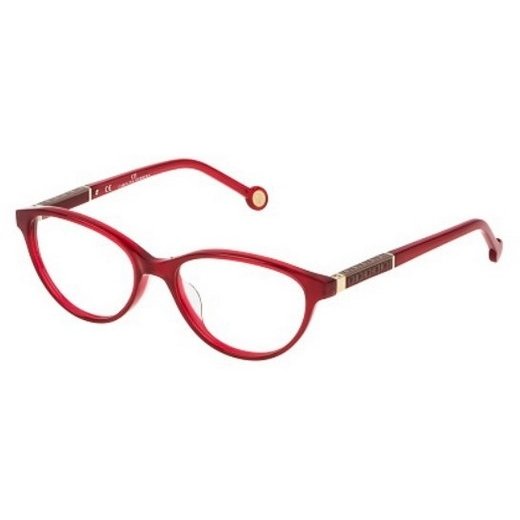 Rame ochelari de vedere dama Carolina Herrera VHE671 0849 Ovale Rosii originale din Plastic cu comanda online