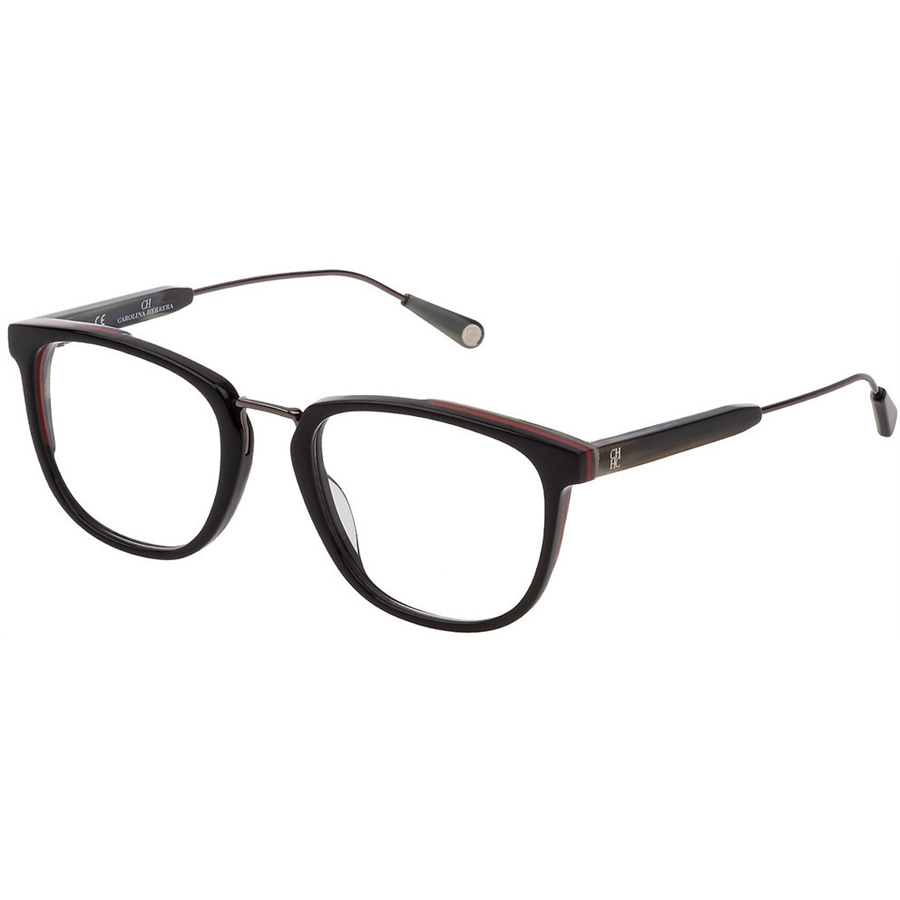 Rame ochelari de vedere dama Carolina Herrera VHE812 09H7 Patrate Negre originale din Plastic cu comanda online