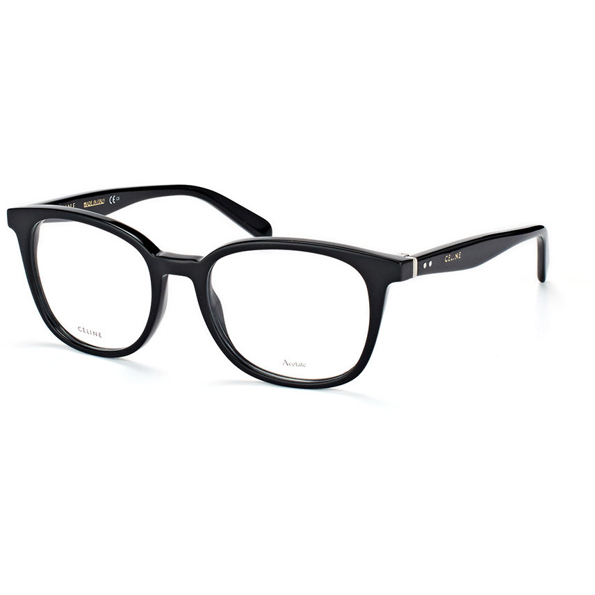 Rame ochelari de vedere dama Celine CL 41346 807 Rotunde Negre originale din Acetat cu comanda online