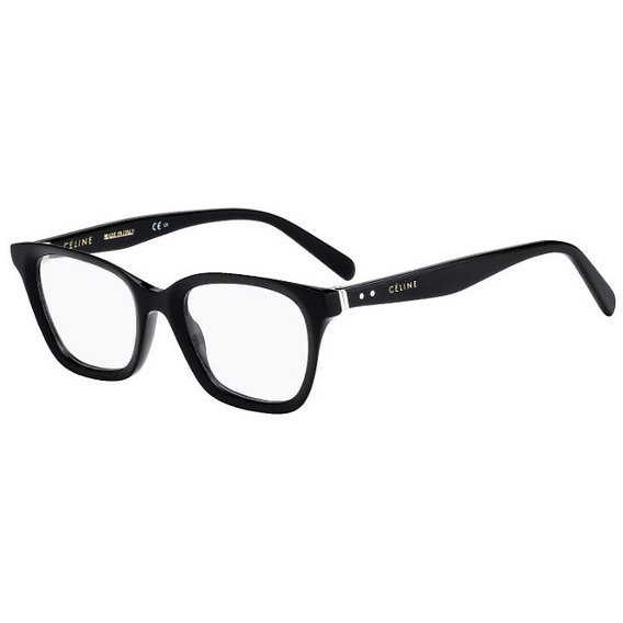 Rame ochelari de vedere dama Celine CL 41465 807 Patrate Negre originale din Plastic cu comanda online