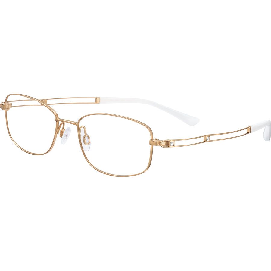 Rame ochelari de vedere dama Charmant Line Art XL2061 GP Rectangulare Aurii originale din Titan cu comanda online