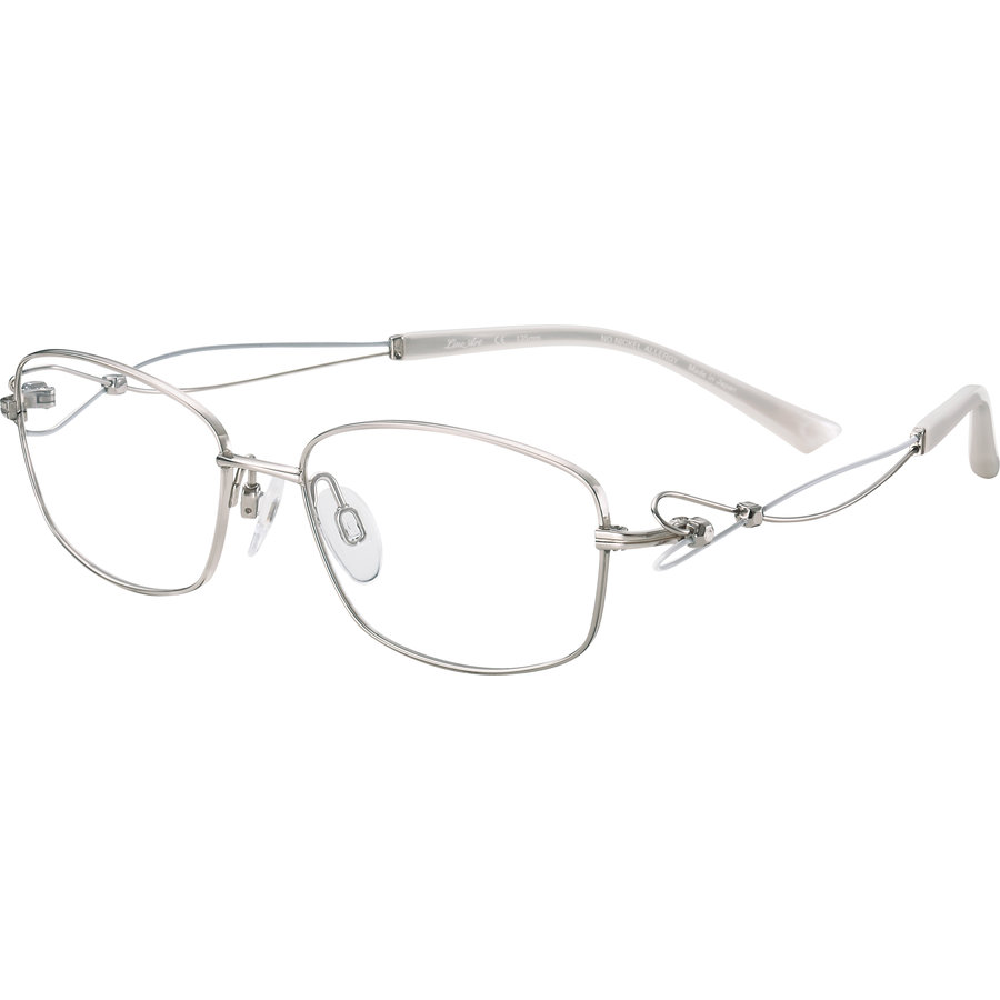 Rame ochelari de vedere dama Charmant Line Art XL2065 WP Ovale Argintii originale din Titan cu comanda online