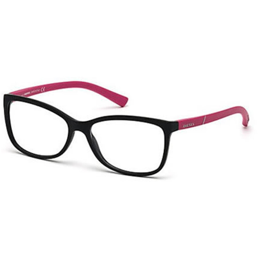 Rame ochelari de vedere dama DIESEL DL5175 002 Negre Rectangulare originale din Plastic cu comanda online