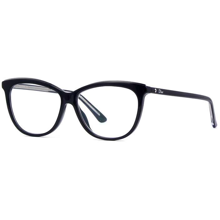 Rame ochelari de vedere dama Dior Montaigne 49 807 Cat-eye Negre originale din Acetat cu comanda online