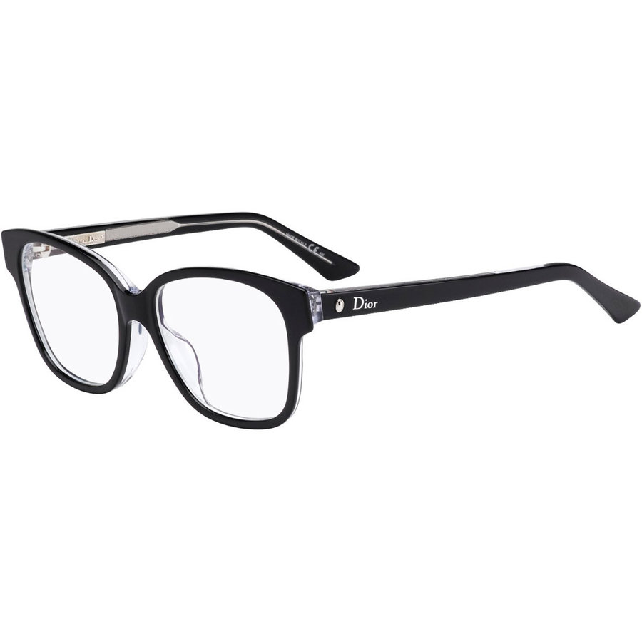 Rame ochelari de vedere dama Dior Montaigne 8F G99 Cat-eye Negre originale din Acetat cu comanda online