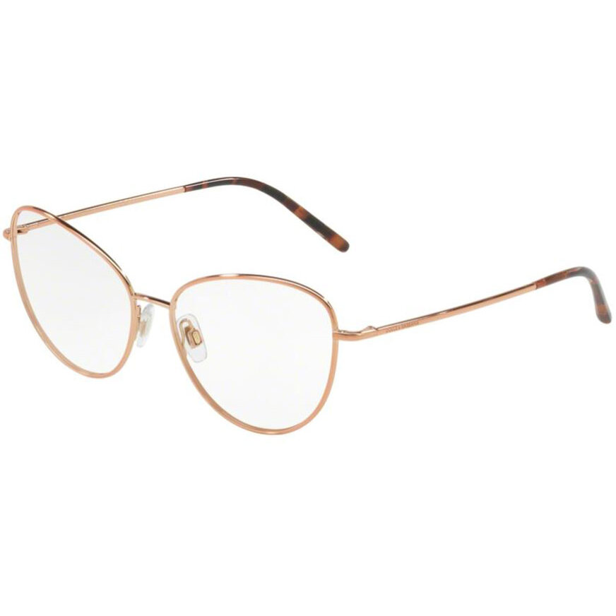 Rame ochelari de vedere dama Dolce & Gabbana DG1301 1298 Cat-eye Aurii originale din Metal cu comanda online