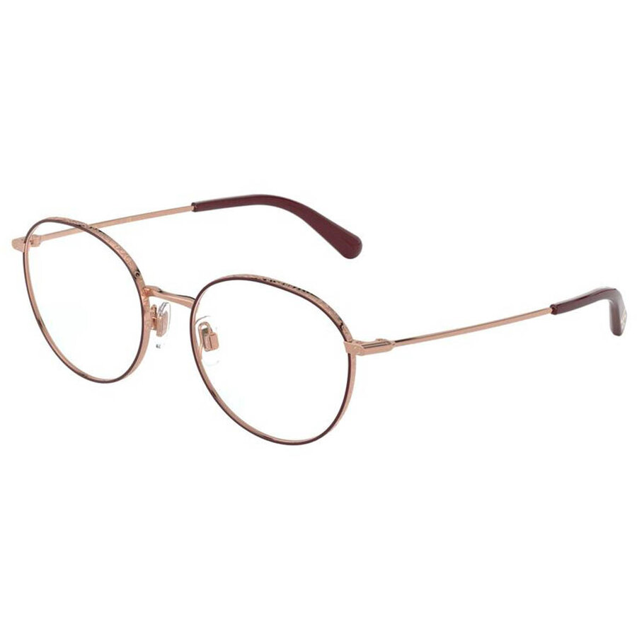Rame ochelari de vedere dama Dolce & Gabbana DG1322 1333 Rotunde Roz originale din Metal cu comanda online