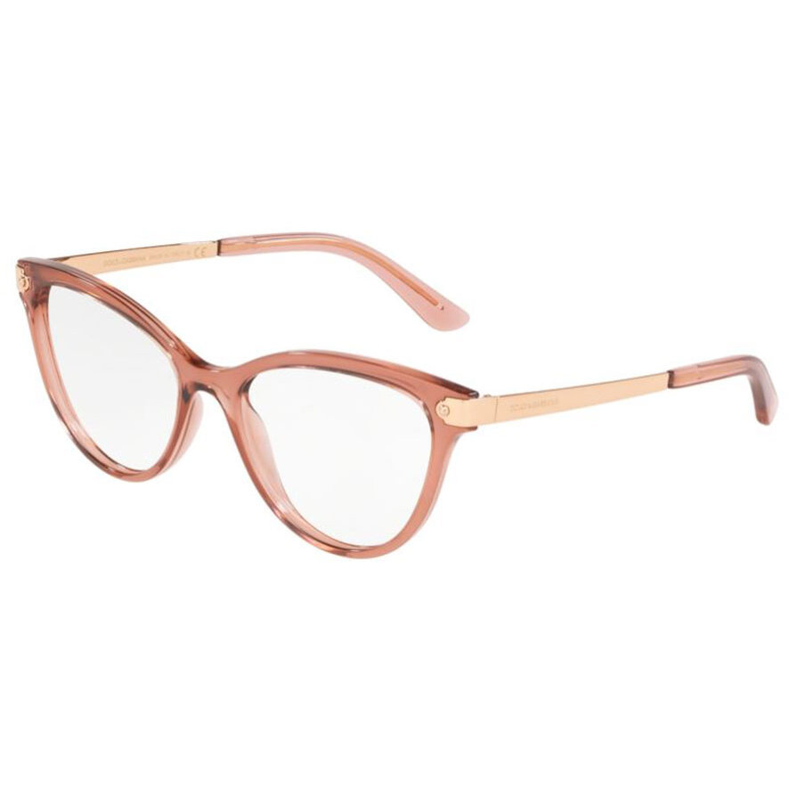 Rame ochelari de vedere dama Dolce & Gabbana DG5042 3148 Cat-eye Roz originale din Plastic cu comanda online