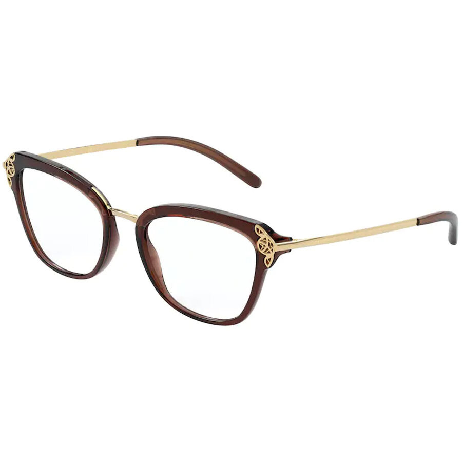 Rame ochelari de vedere dama Dolce & Gabbana DG5052 3159 Butterfly Maro originale din Plastic cu comanda online