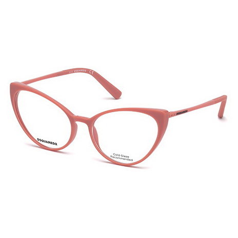 Rame ochelari de vedere dama Dsquared DQ5221 072 Visinii Cat-eye originale din Plastic cu comanda online