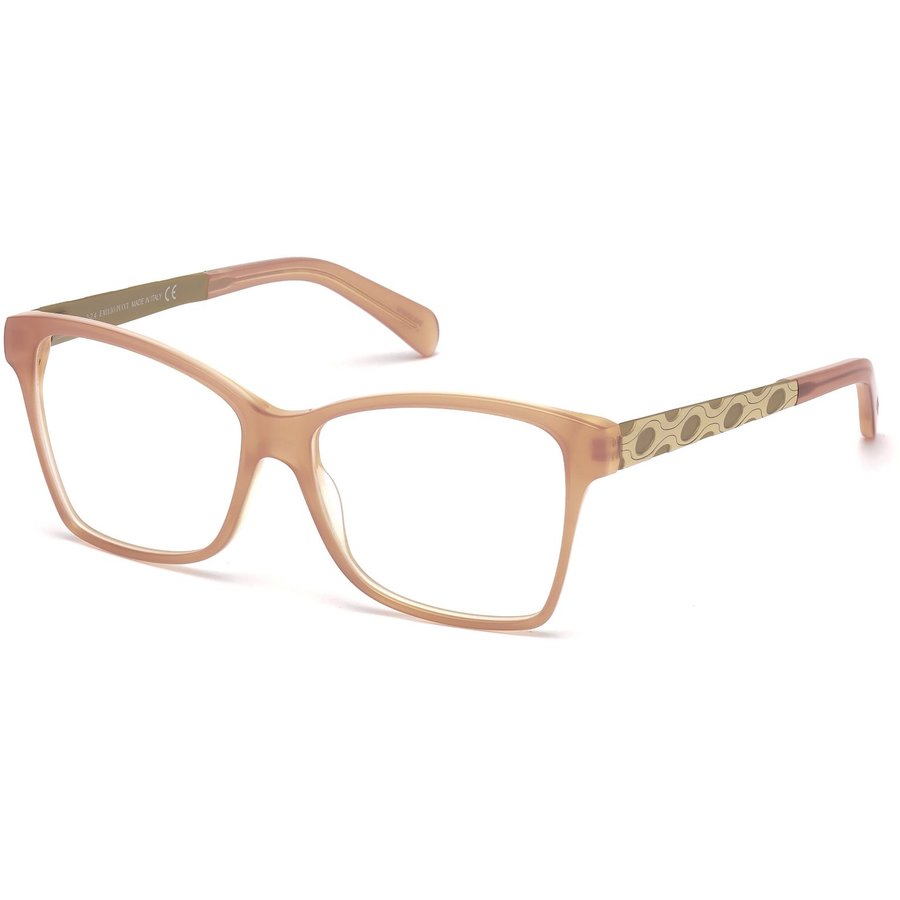 Rame ochelari de vedere dama Emilio Pucci EP5004 074 Rectangulare Maro originale din Plastic cu comanda online