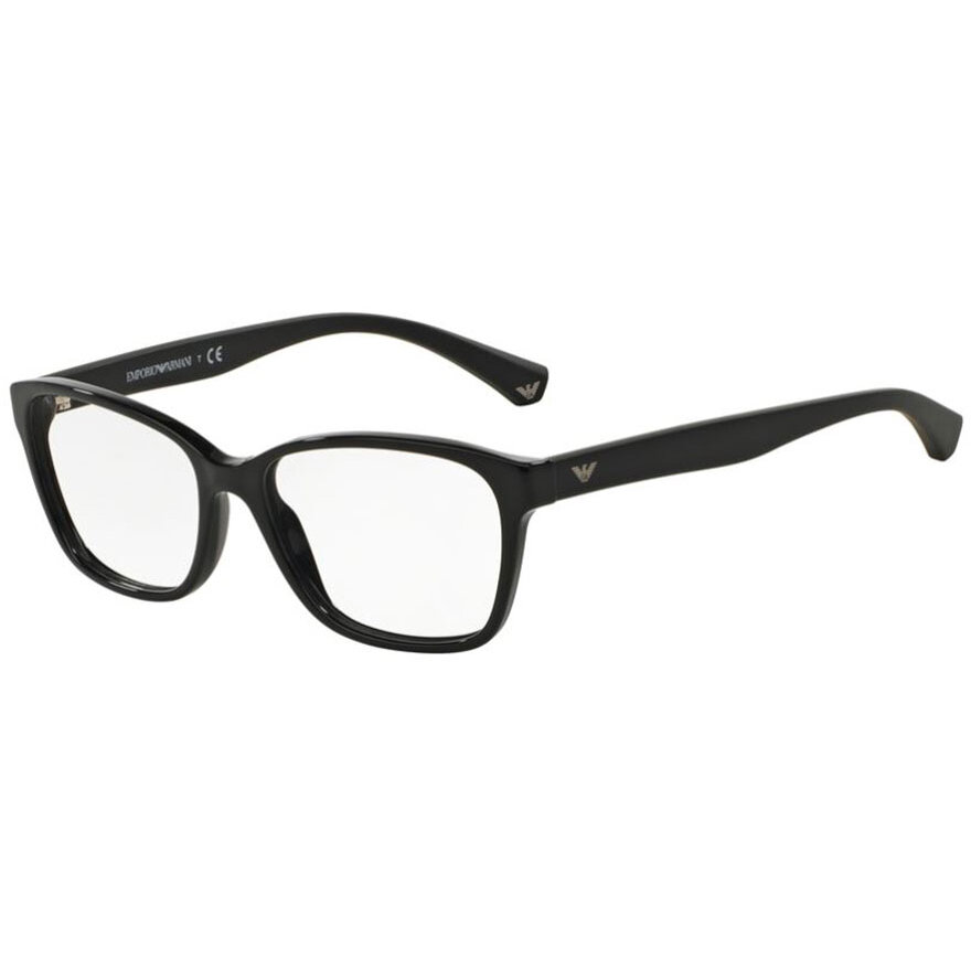 Rame ochelari de vedere dama Emporio Armani EA3060 5017 Butterfly Negre originale din Plastic cu comanda online