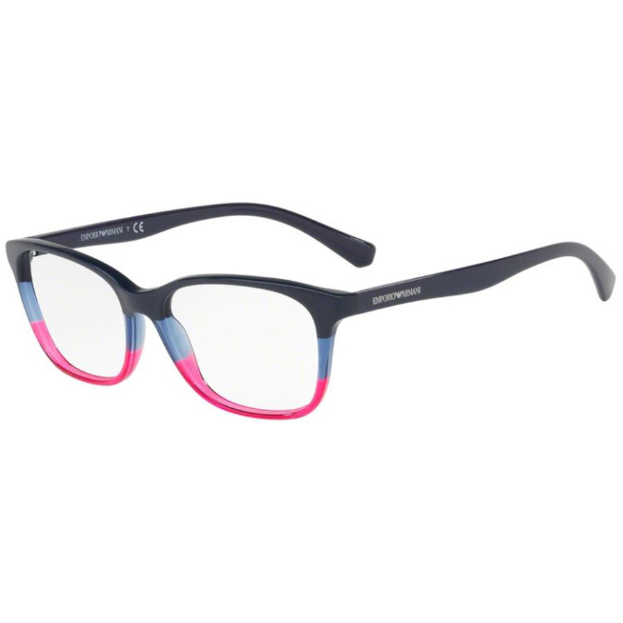 Rame ochelari de vedere dama Emporio Armani EA3126 5633 Rectangulare Albastre originale din Plastic cu comanda online