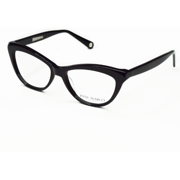 Rame ochelari de vedere dama Enni Marco IV 11-406 17P Cat-eye Negre originale din Plastic cu comanda online