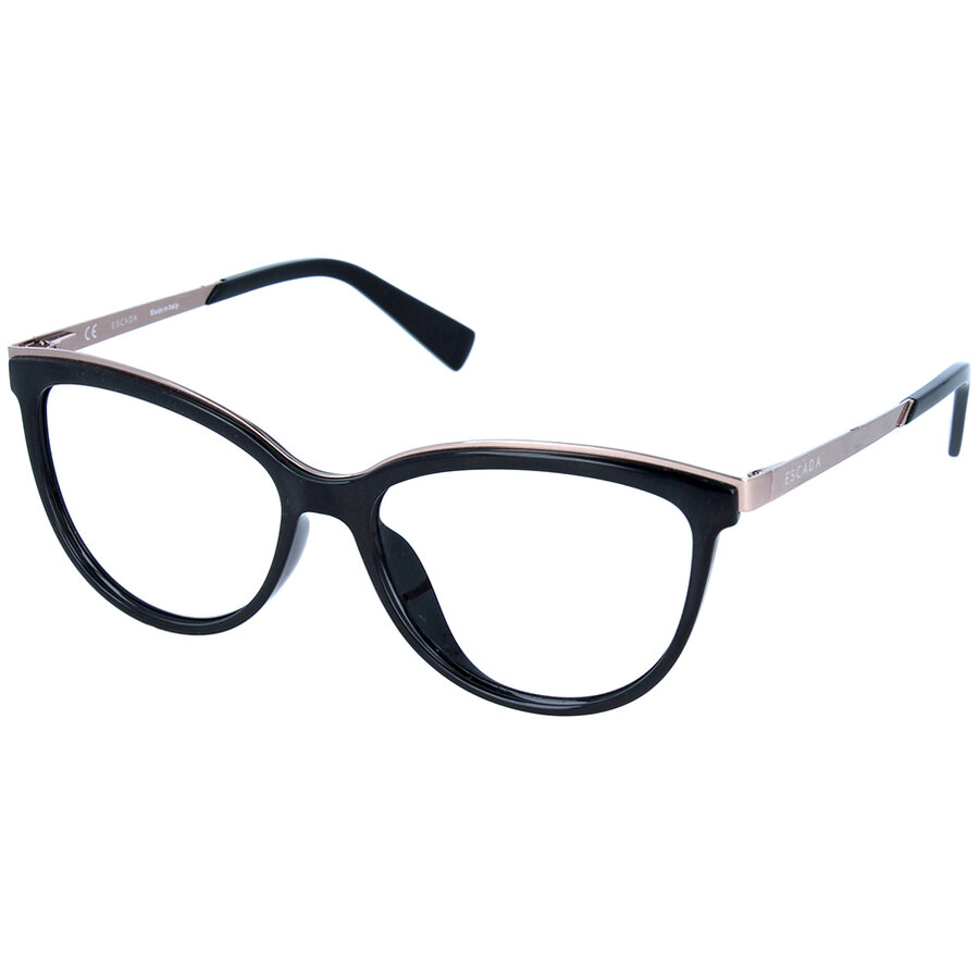 Rame ochelari de vedere dama Escada VES945M 0Z42 Butterfly Negre originale din Plastic cu comanda online