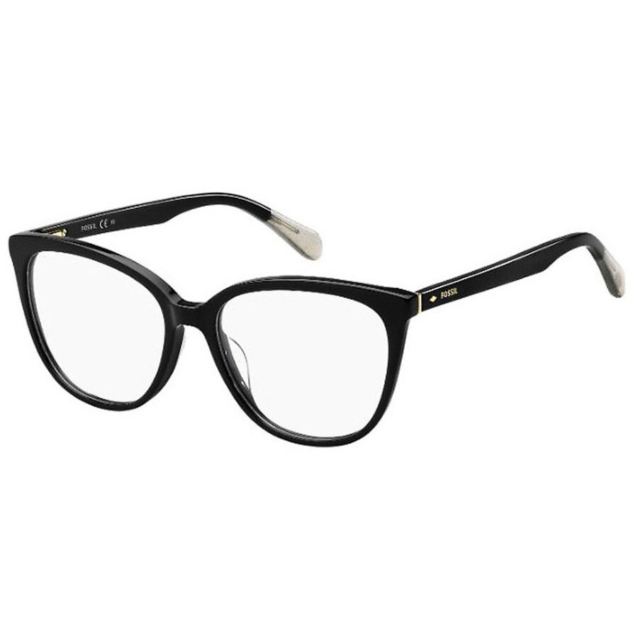 Rame ochelari de vedere dama FOSSIL FOS 7051 807 Negre Butterfly originale din Plastic cu comanda online