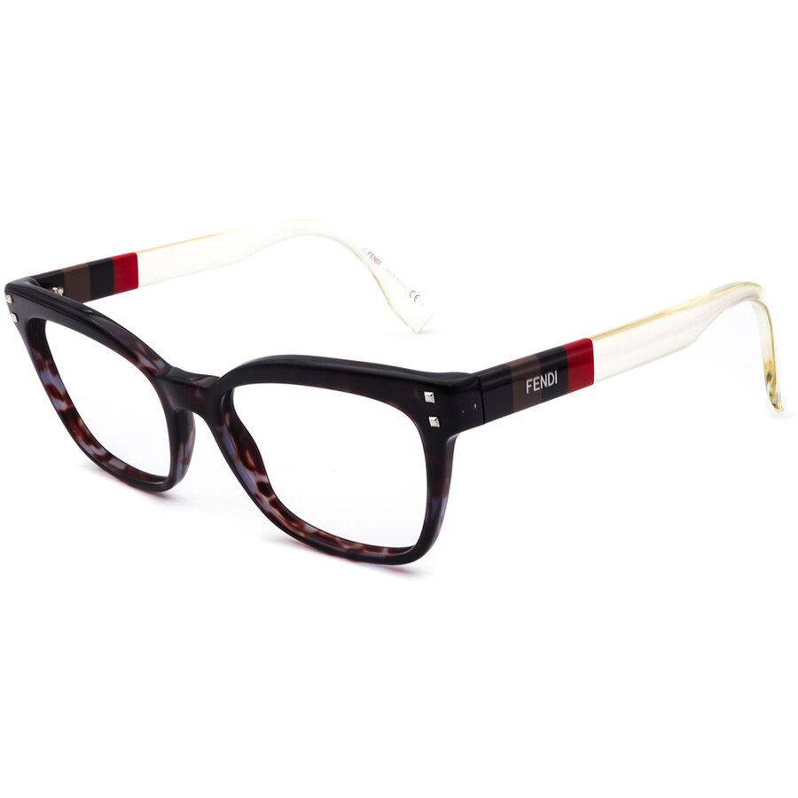 Rame ochelari de vedere dama Fendi FF 0084 E8M Rectangulare Gri originale din Acetat cu comanda online