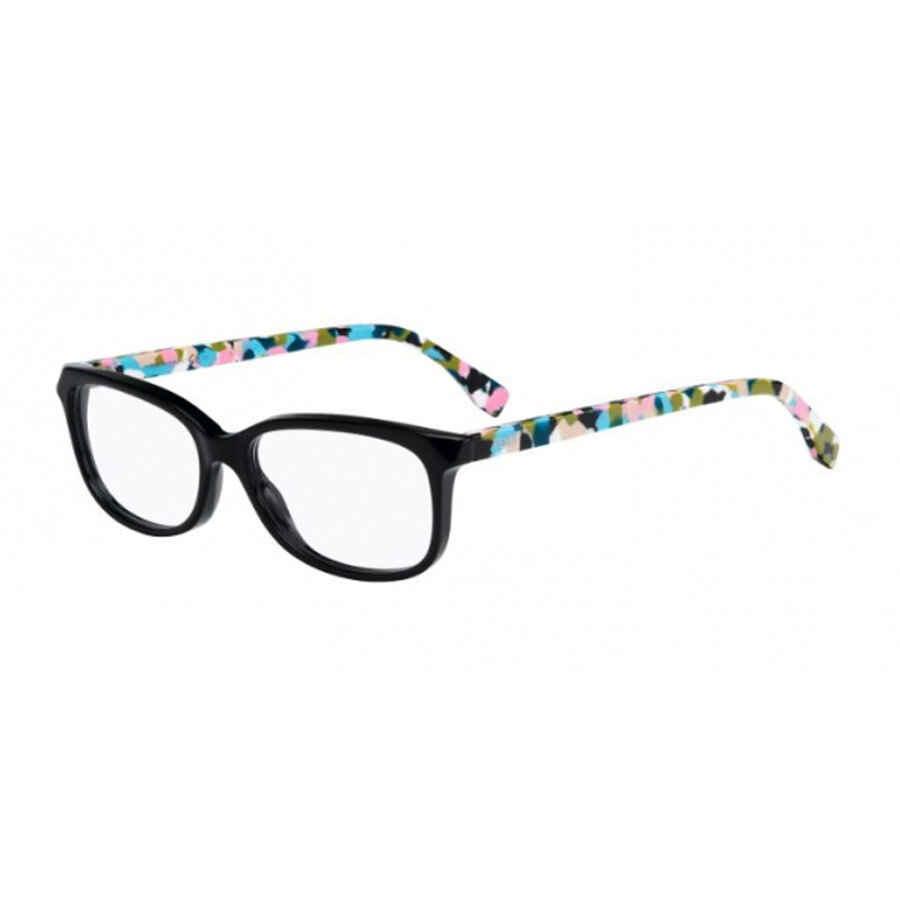 Rame ochelari de vedere dama Fendi FF 0173 TTY Rectangulare Negre originale din Plastic cu comanda online