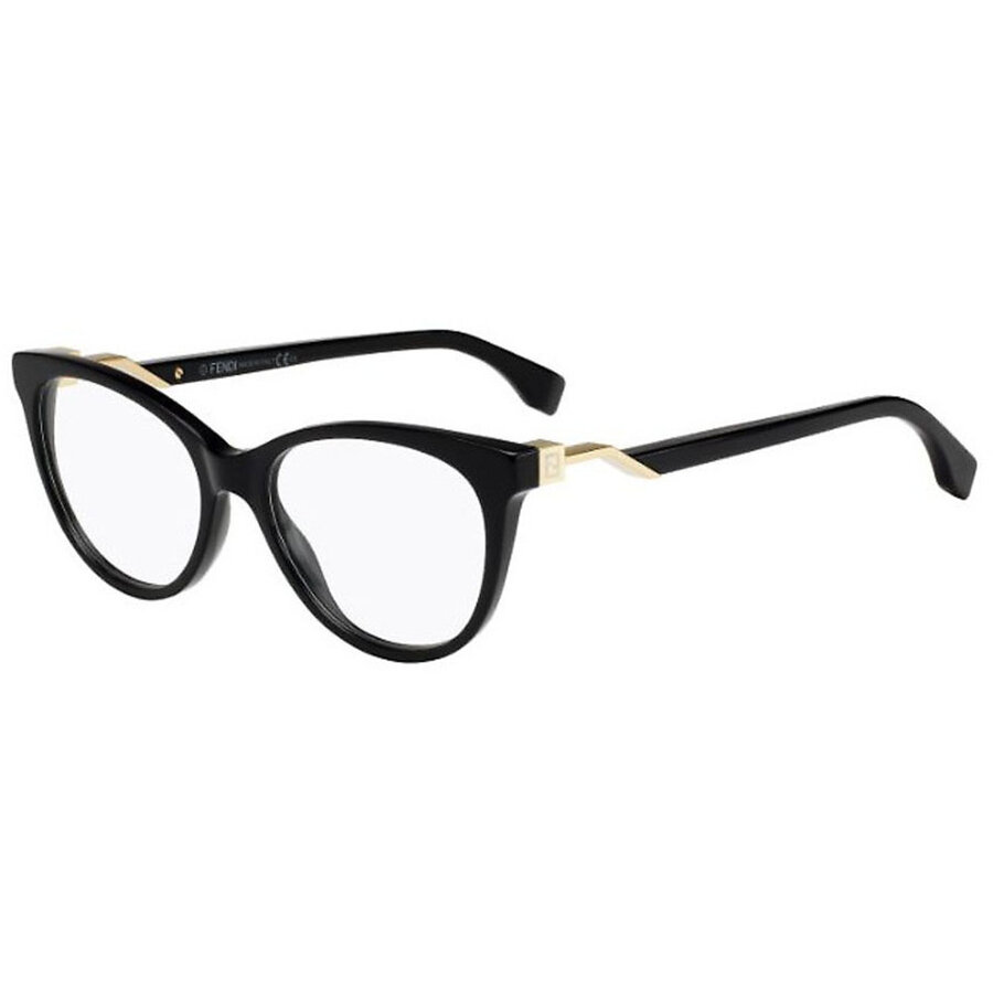 Rame ochelari de vedere dama Fendi FF 0201 807 Butterfly Negre originale din Plastic cu comanda online