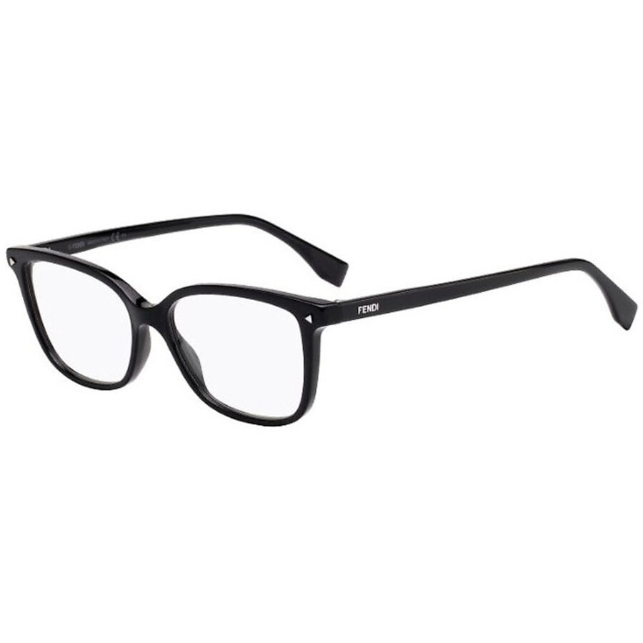 Rame ochelari de vedere dama Fendi FF 0349 807 Cat-eye Negre originale din Plastic cu comanda online